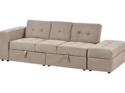 Best Sofa rozkładana dla 3 osób FALSTER Jasno ze schowkiem Sofy Z Funkcją Spania|Wszystkie Sofy