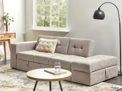 Best Sofa rozkładana dla 3 osób FALSTER Jasno ze schowkiem Sofy Z Funkcją Spania|Wszystkie Sofy