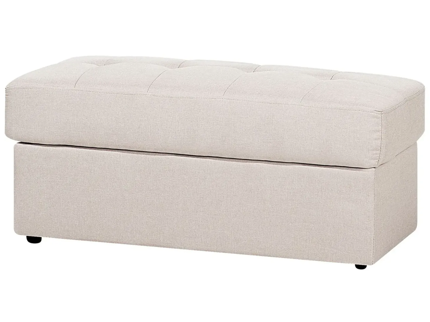 Sofa rozkładana dla 3 osób FALSTER Beżowy ze schowkiem