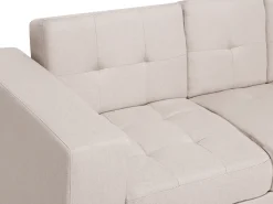 Sofa rozkładana dla 3 osób FALSTER Beżowy ze schowkiem