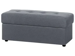 Sofa rozkładana dla 3 osób FALSTER Ciemnoszary ze schowkiem