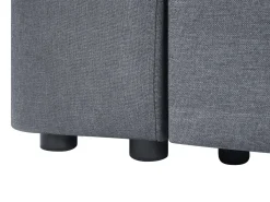 Sofa rozkładana dla 3 osób FALSTER Ciemnoszary ze schowkiem