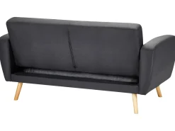 Sofa rozkładana dla 2 osób FLORLI Czarny