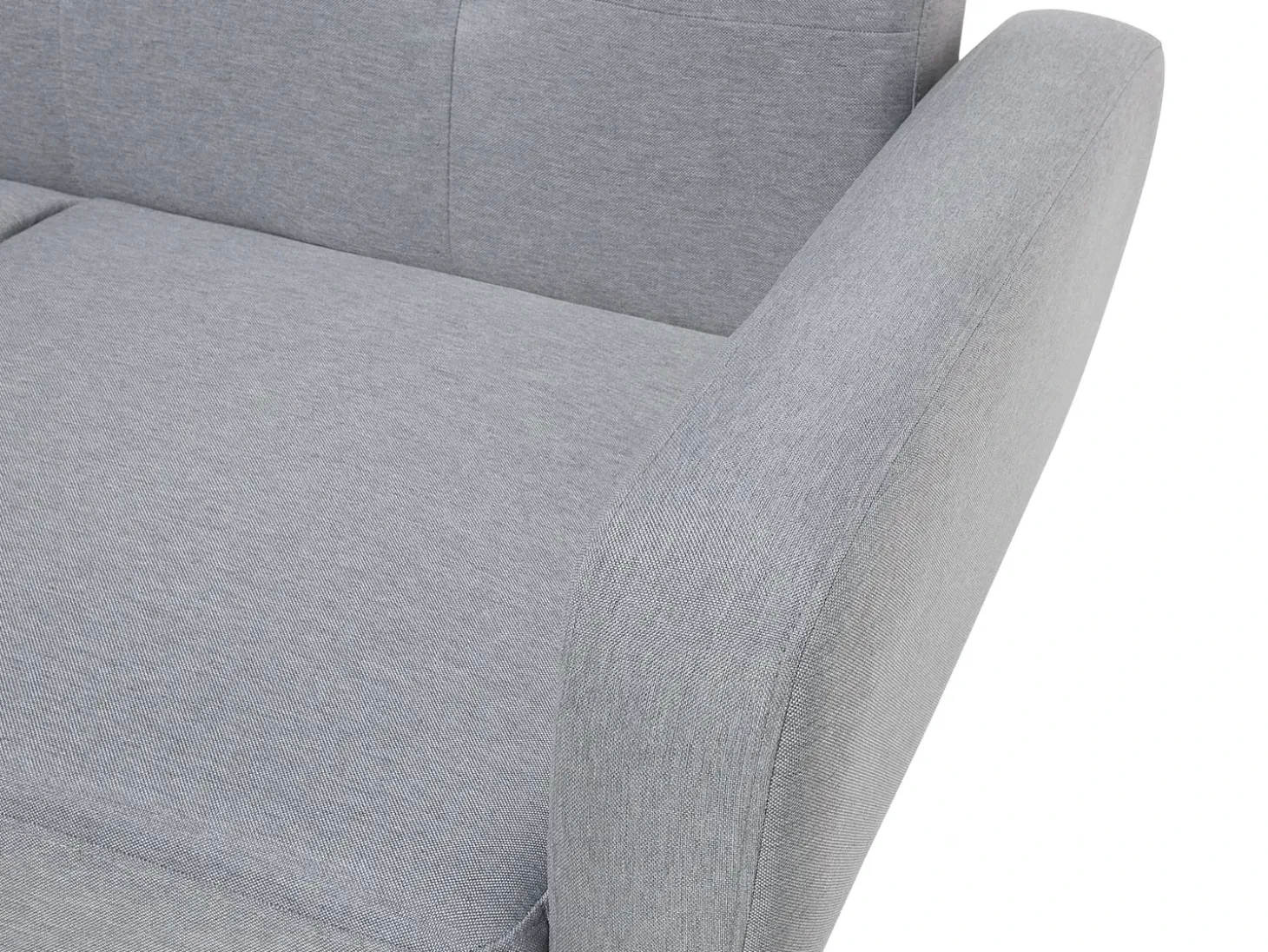 Sofa rozkładana dla 2 osób FLORLI Jasnoszary