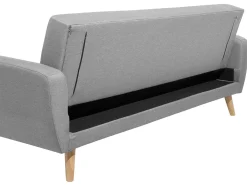 Sofa rozkładana dla 3 osób FLORLI Jasnoszary
