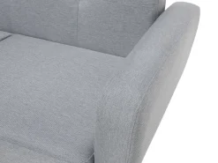 Sofa rozkładana dla 3 osób FLORLI Jasnoszary