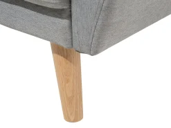 Sofa rozkładana dla 3 osób FLORLI Jasnoszary