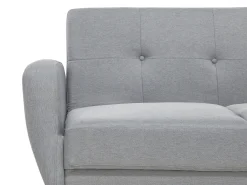 Sofa rozkładana dla 3 osób FLORLI Jasnoszary