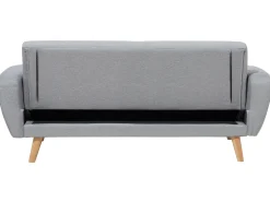 Sofa rozkładana dla 3 osób FLORLI Jasnoszary