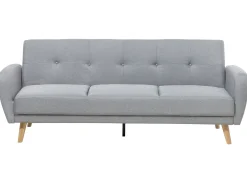 Sofa rozkładana dla 3 osób FLORLI Jasnoszary