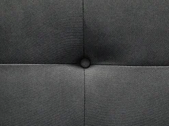 Sofa rozkładana dla 3 osób FLORLI Czarny