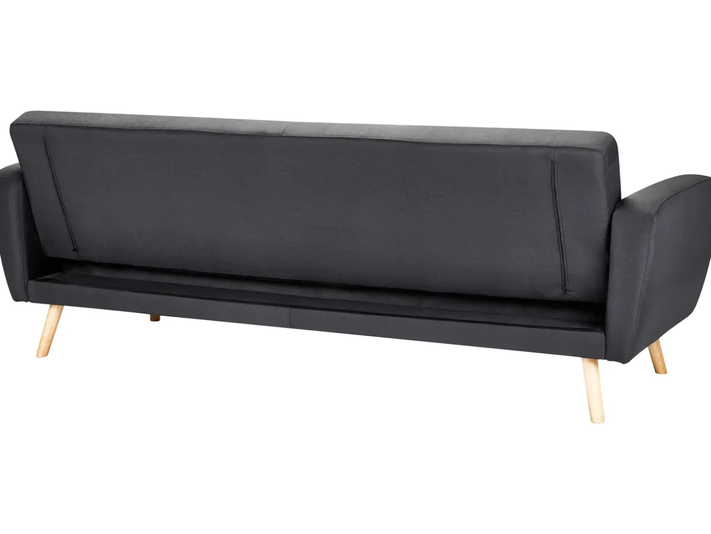 Sofa rozkładana dla 3 osób FLORLI Czarny