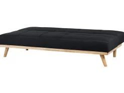Sofa rozkładana dla 3 osób FROYA Czarny