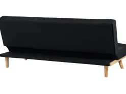 Sofa rozkładana dla 3 osób FROYA Czarny