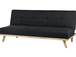 Sofa rozkładana dla 3 osób FROYA Czarny