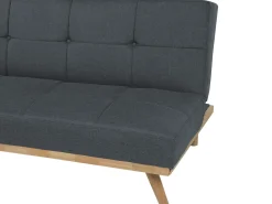 Sofa rozkładana dla 3 osób FROYA Ciemnoszary