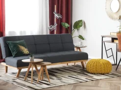 Sofa rozkładana dla 3 osób FROYA Ciemnoszary