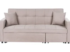 Best Sofa rozkładana dla 3 osób GLOMMA Beżowoszary Sofy Z Funkcją Spania|Wszystkie Sofy