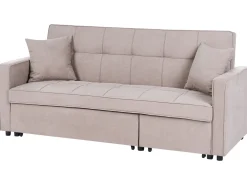 Best Sofa rozkładana dla 3 osób GLOMMA Beżowoszary Sofy Z Funkcją Spania|Wszystkie Sofy
