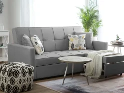 Sofa rozkładana dla 3 osób GLOMMA Jasnoszary
