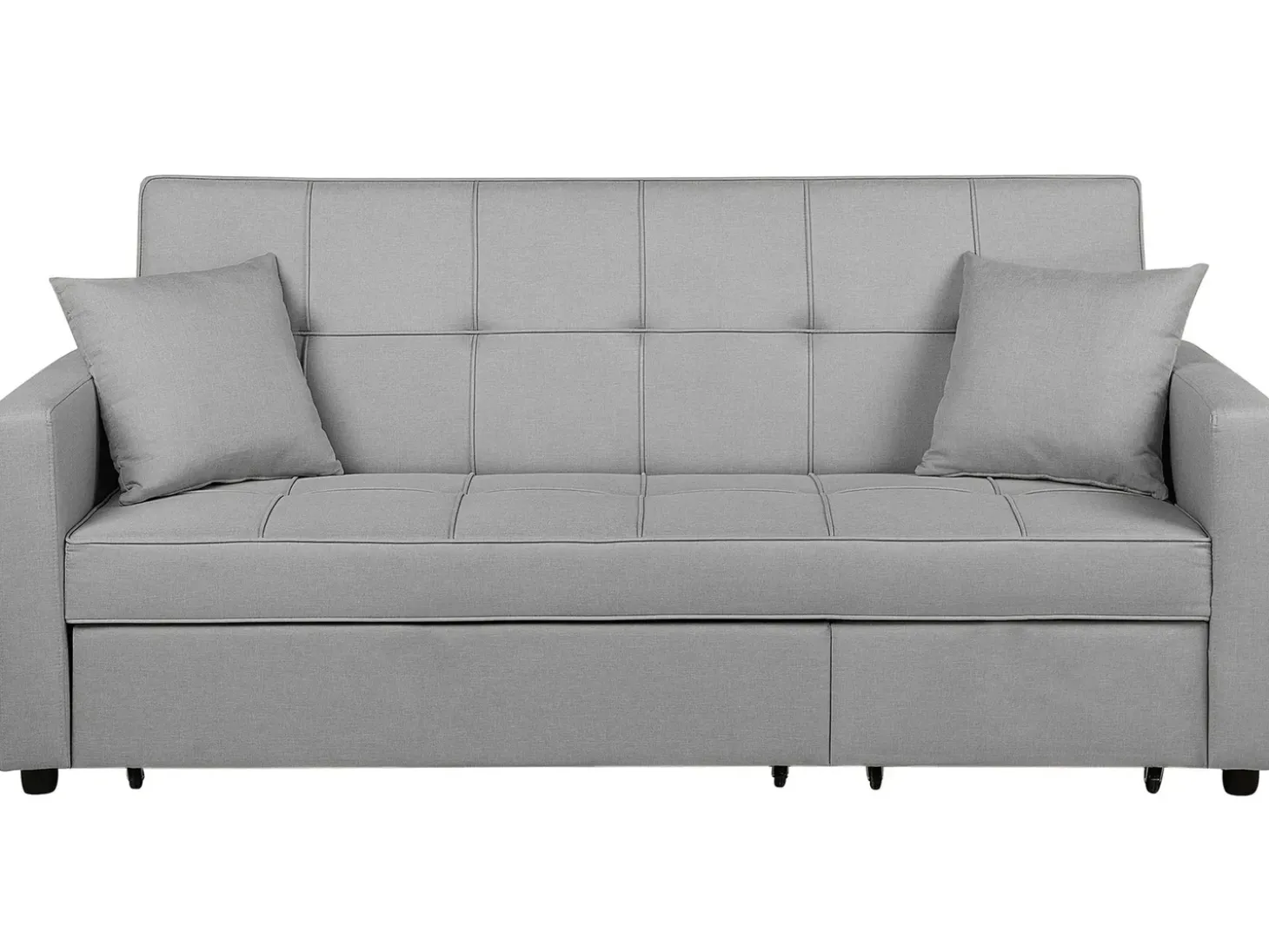 Sofa rozkładana dla 3 osób GLOMMA Jasnoszary