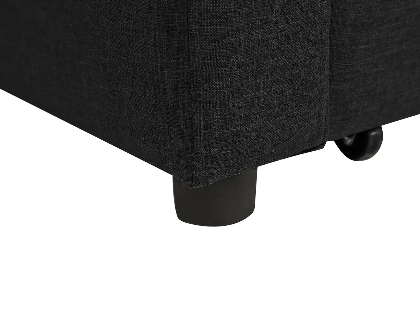 Sofa rozkładana dla 3 osób GLOMMA Czarny