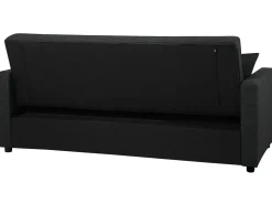 Sofa rozkładana dla 3 osób GLOMMA Czarny