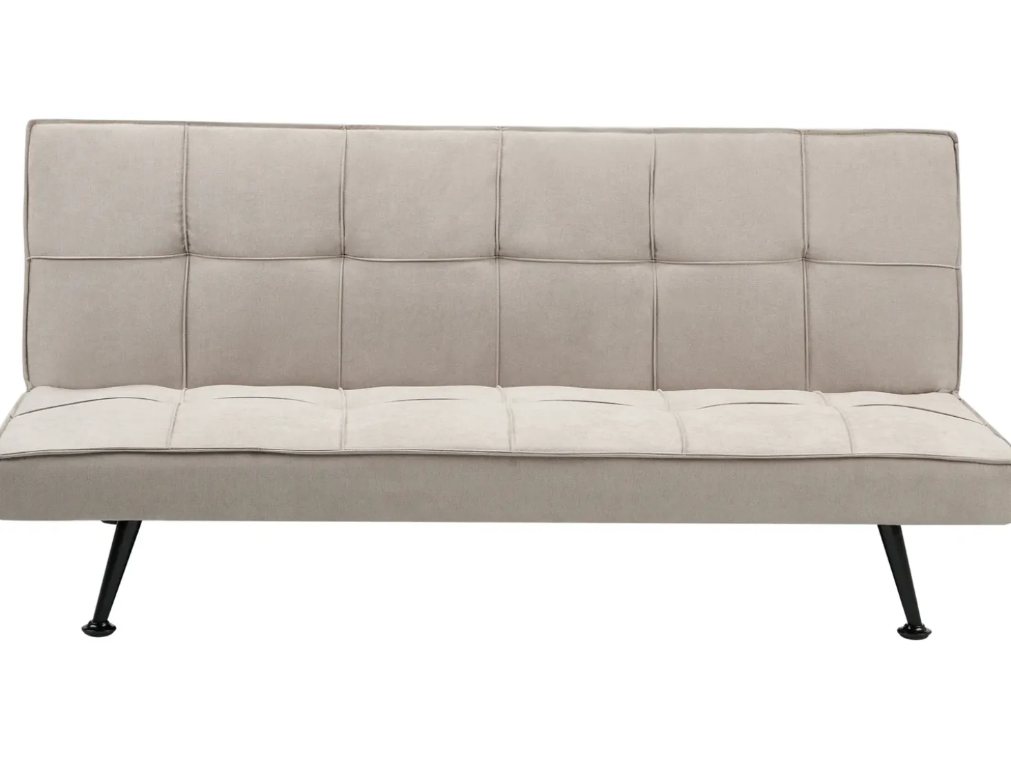 Sale Sofa rozkładana dla 3 osób HASLE Beżowy Sofy Z Funkcją Spania|Wszystkie Sofy