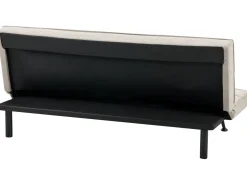Sale Sofa rozkładana dla 3 osób HASLE Beżowy Sofy Z Funkcją Spania|Wszystkie Sofy