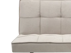 Sale Sofa rozkładana dla 3 osób HASLE Beżowy Sofy Z Funkcją Spania|Wszystkie Sofy