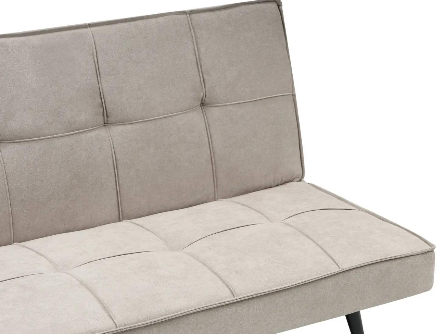 Sale Sofa rozkładana dla 3 osób HASLE Beżowy Sofy Z Funkcją Spania|Wszystkie Sofy