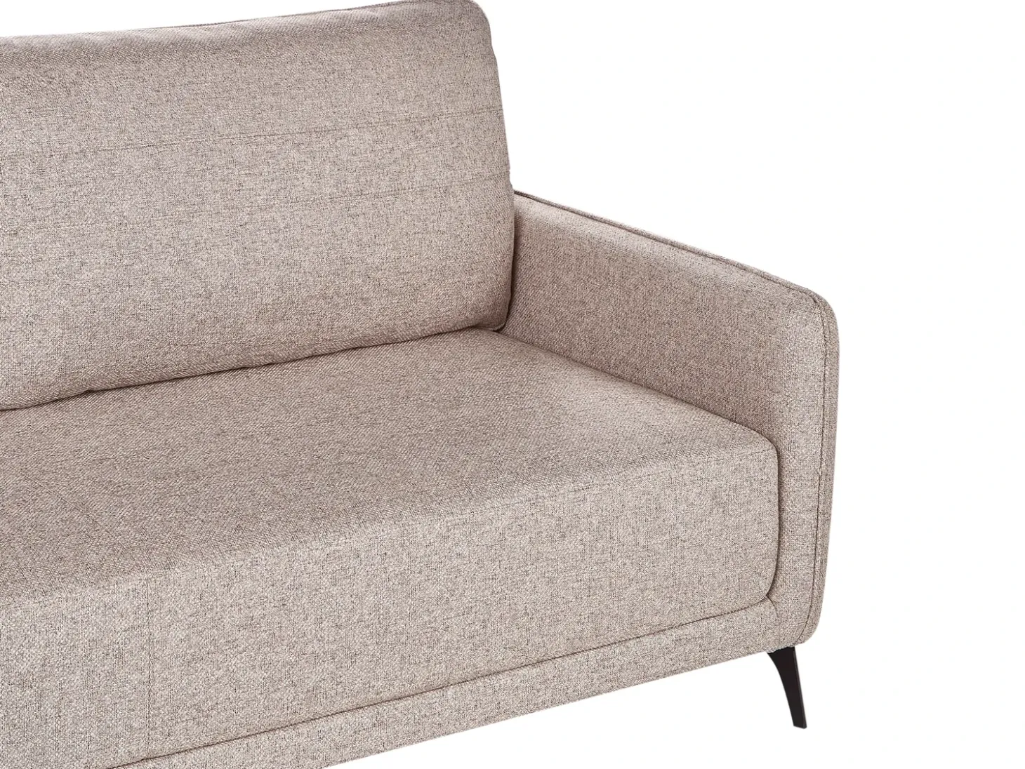 Discount Sofa rozkładana dla 3 osób HEMING Jasnobrązowy Sofy Z Funkcją Spania|Wszystkie Sofy