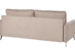 Discount Sofa rozkładana dla 3 osób HEMING Jasnobrązowy Sofy Z Funkcją Spania|Wszystkie Sofy