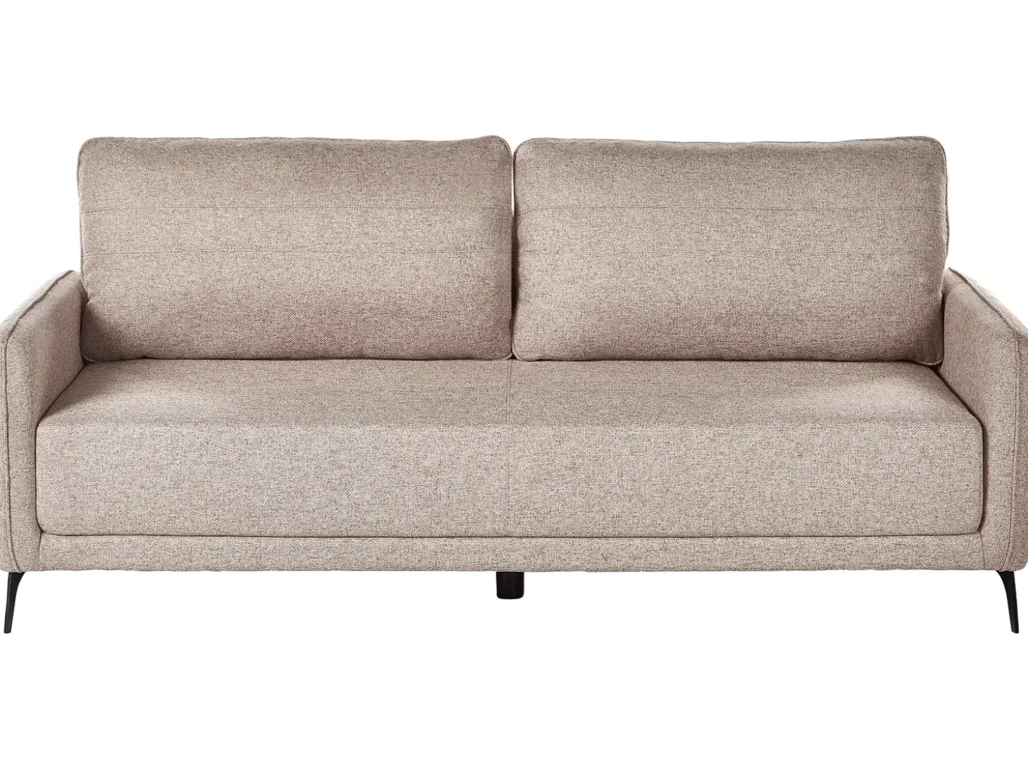 Discount Sofa rozkładana dla 3 osób HEMING Jasnobrązowy Sofy Z Funkcją Spania|Wszystkie Sofy