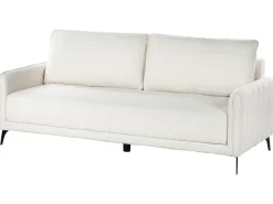 Hot Sofa rozkładana dla 3 osób HEMING Boucle Złamana biel Sofy Z Funkcją Spania|Wszystkie Sofy