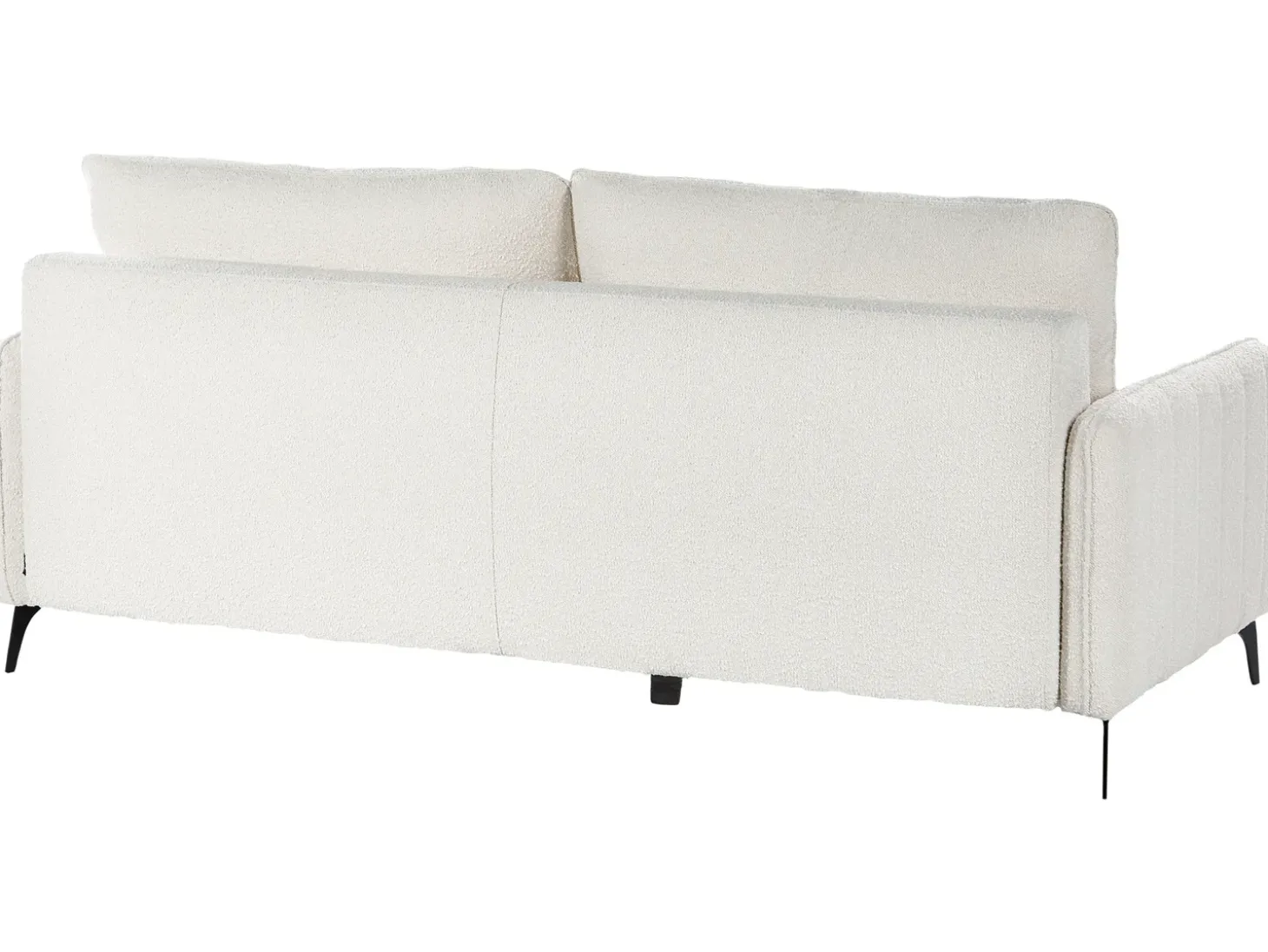 Hot Sofa rozkładana dla 3 osób HEMING Boucle Złamana biel Sofy Z Funkcją Spania|Wszystkie Sofy