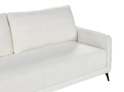 Hot Sofa rozkładana dla 3 osób HEMING Boucle Złamana biel Sofy Z Funkcją Spania|Wszystkie Sofy