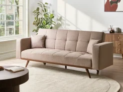 Sale Sofa rozkładana dla 3 osób HJULBY Jasno Sofy Z Funkcją Spania|Wszystkie Sofy