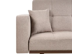 Sale Sofa rozkładana dla 3 osób HJULBY Jasno Sofy Z Funkcją Spania|Wszystkie Sofy