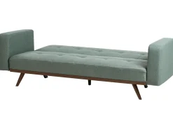 Online Sofa rozkładana dla 3 osób HJULBY Zielony Sofy Z Funkcją Spania|Wszystkie Sofy