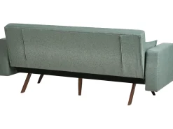 Online Sofa rozkładana dla 3 osób HJULBY Zielony Sofy Z Funkcją Spania|Wszystkie Sofy
