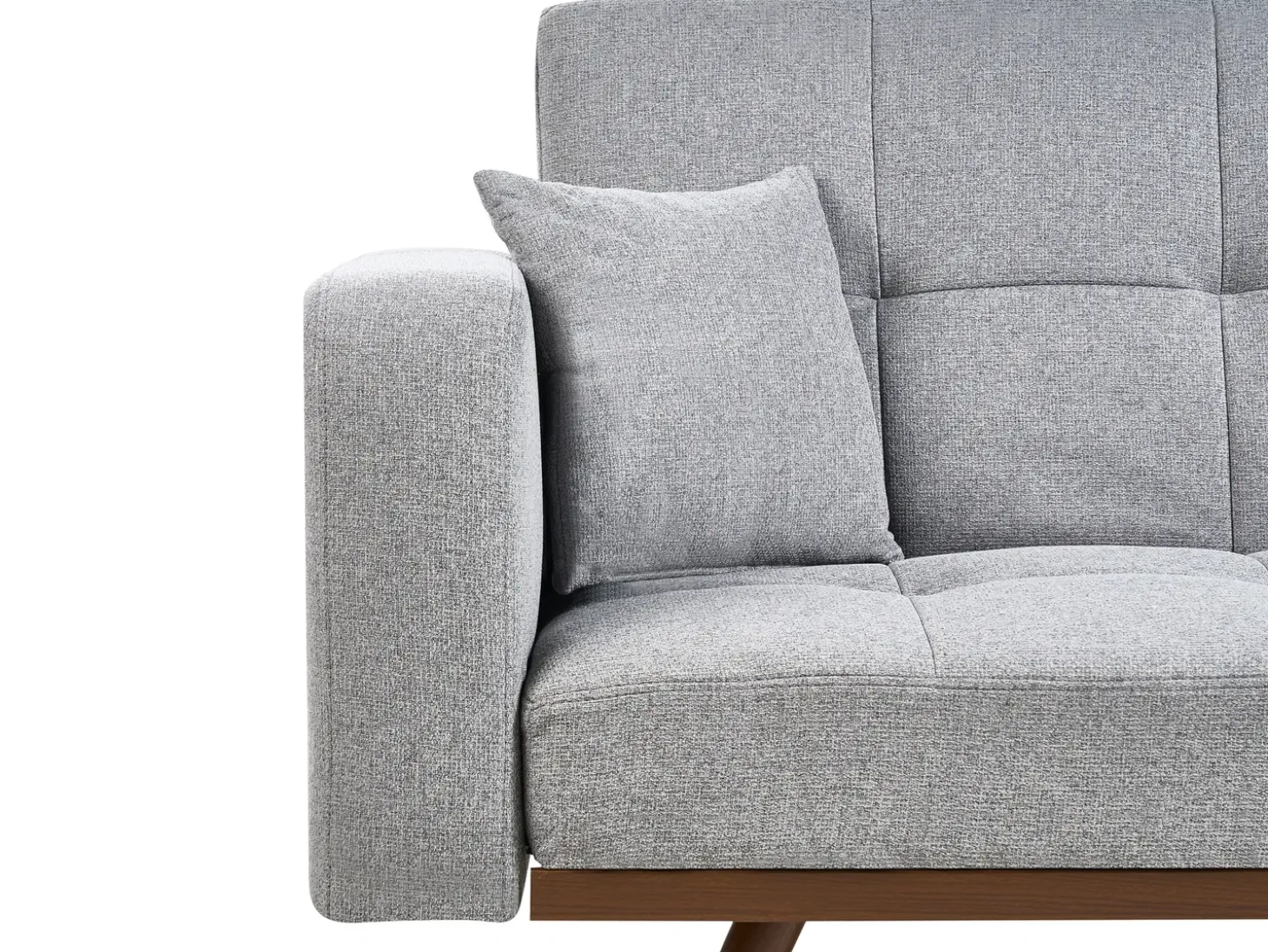 Clearance Sofa rozkładana dla 3 osób HJULBY Szary Sofy Z Funkcją Spania|Wszystkie Sofy