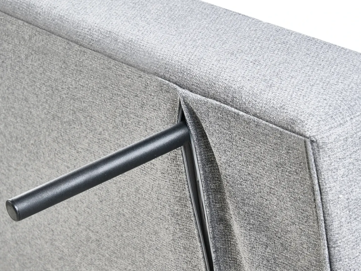 Clearance Sofa rozkładana dla 3 osób HJULBY Szary Sofy Z Funkcją Spania|Wszystkie Sofy