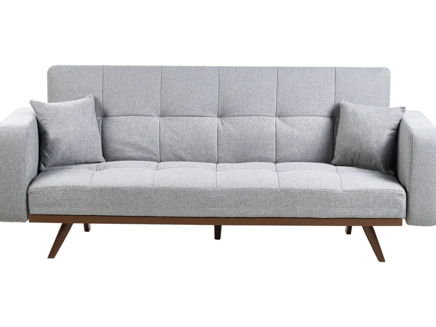 Clearance Sofa rozkładana dla 3 osób HJULBY Szary Sofy Z Funkcją Spania|Wszystkie Sofy