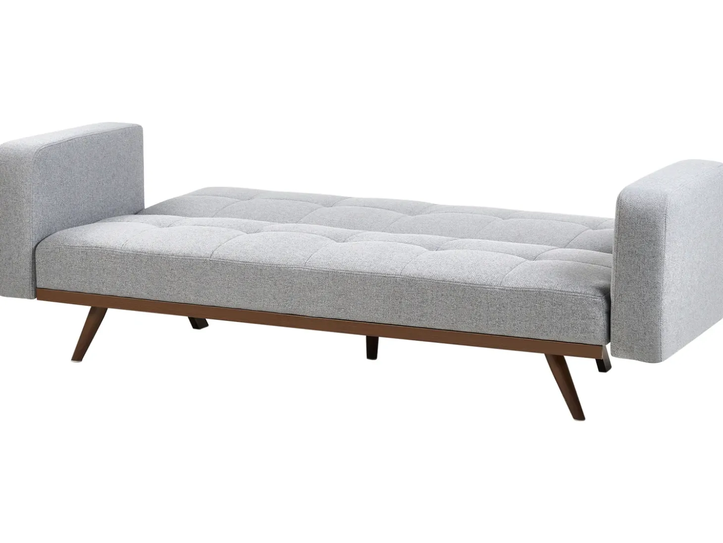Clearance Sofa rozkładana dla 3 osób HJULBY Szary Sofy Z Funkcją Spania|Wszystkie Sofy