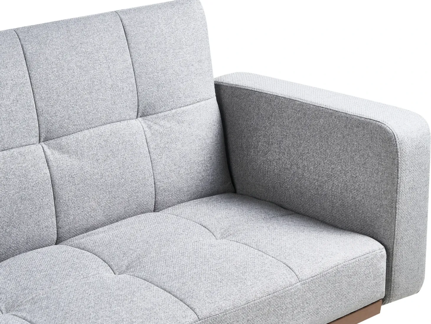 Clearance Sofa rozkładana dla 3 osób HJULBY Szary Sofy Z Funkcją Spania|Wszystkie Sofy
