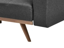 Clearance Sofa rozkładana dla 3 osób HJULBY Czarny Sofy Z Funkcją Spania|Wszystkie Sofy