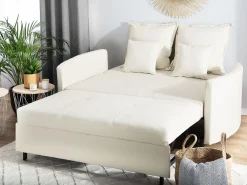 Sale Sofa rozkładana dla 2 osób HOVIN Jasnobeżowy Sofy Z Funkcją Spania|Wszystkie Sofy