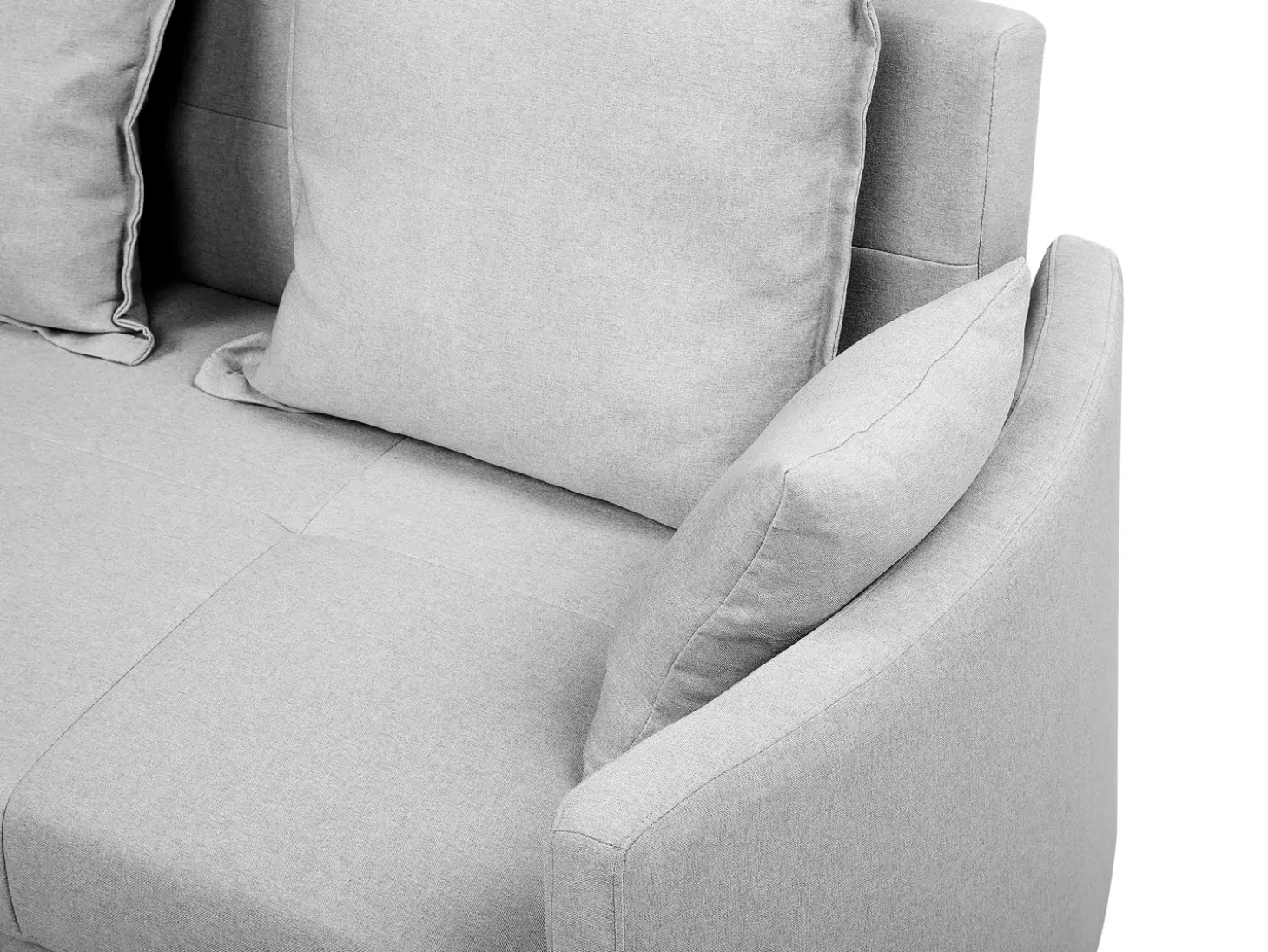 Clearance Sofa rozkładana dla 2 osób HOVIN Jasnoszary Sofy Z Funkcją Spania|Wszystkie Sofy