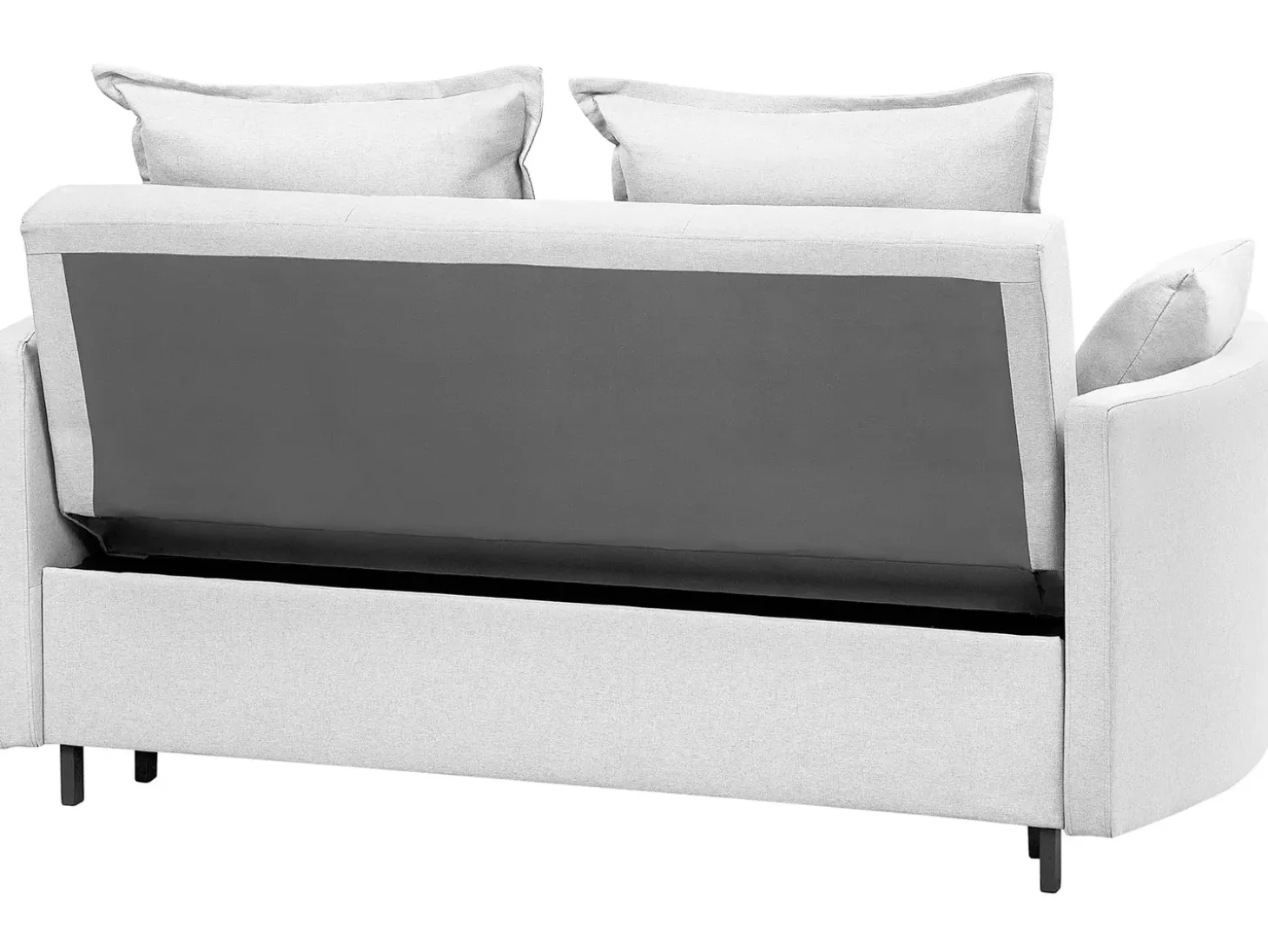 Clearance Sofa rozkładana dla 2 osób HOVIN Jasnoszary Sofy Z Funkcją Spania|Wszystkie Sofy